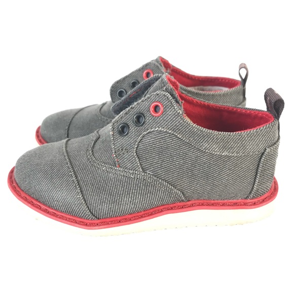 Toms shoes boy size 8 - Picture 3 of 8